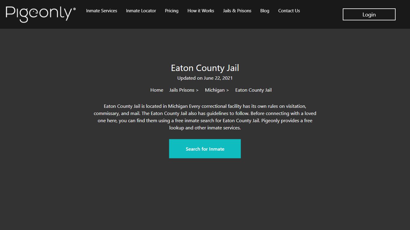 Eaton County Jail Inmate Search | Michigan